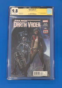 Darth Vader #3 Star Wars CGC 9.8 Signed by Adi Granov 1st App of Doctor Aphra