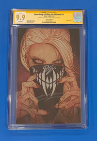 Something is Killing the Children CGC 9.9 Foil #31 Signed 2x Frison & Tynion