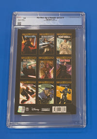 Star Wars Age Of Republic Special #1 Turkish Virgin Variant 2021 CGC 9.8
