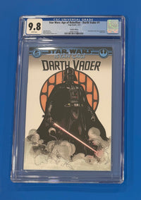 Star Wars Age Of Rebellion Darth Vader #1 CGC 9.8 Turkish Edition 2021 Dodson