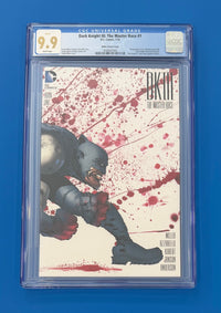 Dark Knight III The Master Race #1 CGC 9.9 Frank Miller 1:100 Variant MINT