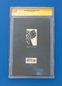 Dark knight III The Master Race #1 Signed X4 CGC 9.8 Miller Kubert Janson Azzarello
