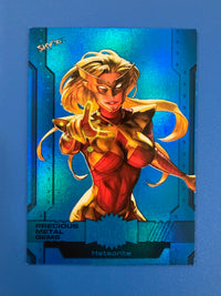 2024 Skybox Marvel Metal Universe Avengers PMG Blue 31/50 Meteorite #23