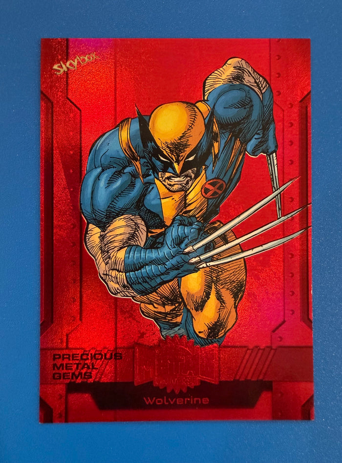 2024 Marvel Universe Avengers Precious Metal Gems #99 Wolverine Red PMG 71/100