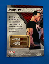 2017 Fleer Ultra Spider-Man Metal Bronze PMG MM29 Punisher #084/199