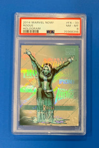 2014 Marvel Now! Hologram #FX-33 Rogue PSA 8 Graded
