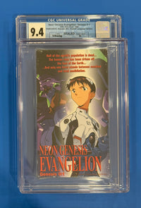 Neon Genesis Evangelion VHS Volumes 1-13 Set English Dub Most CGC Graded Sealed