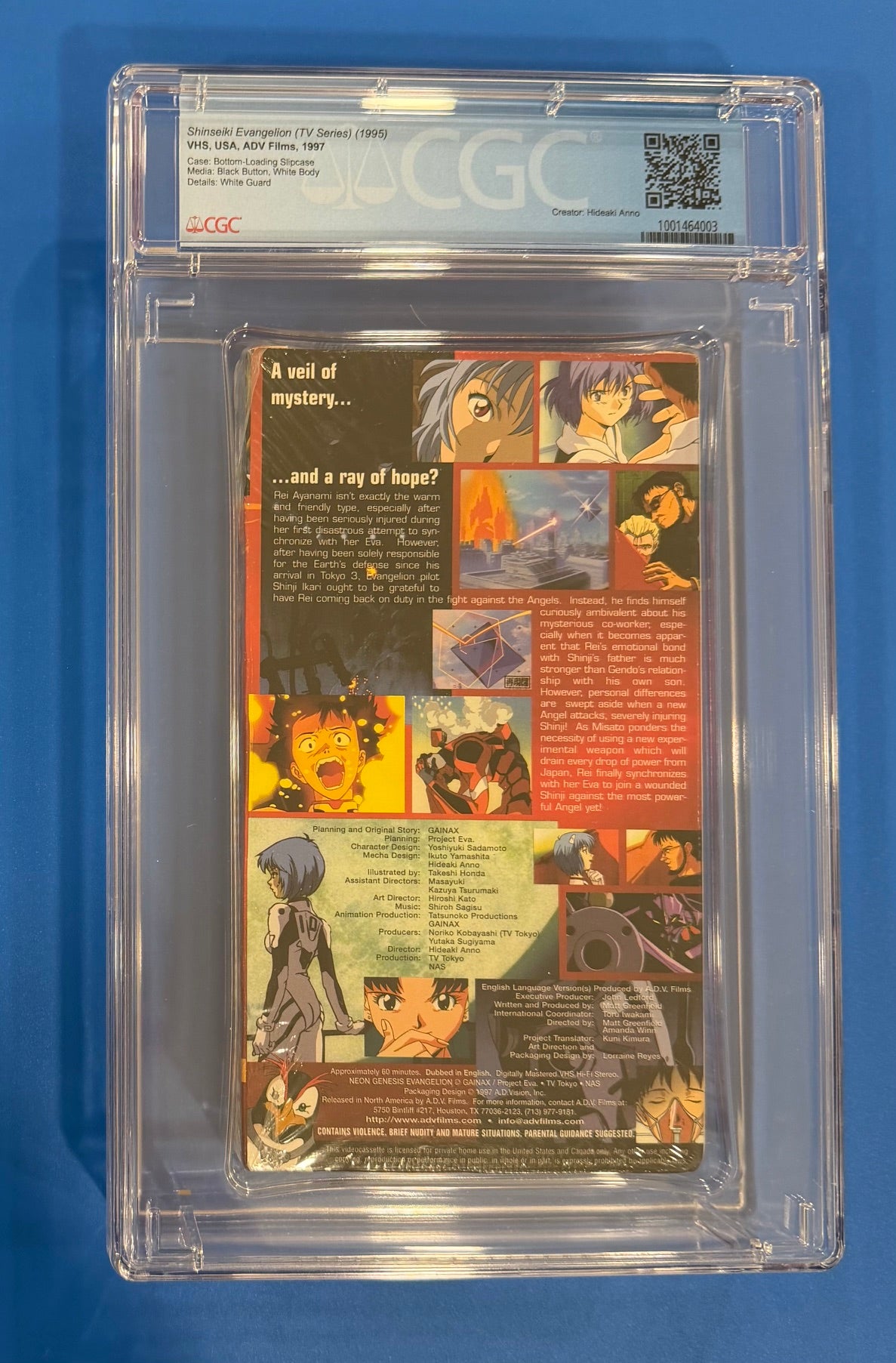 Neon Genesis Evangelion VHS Volumes 1-13 Set English Dub Most CGC Graded Sealed