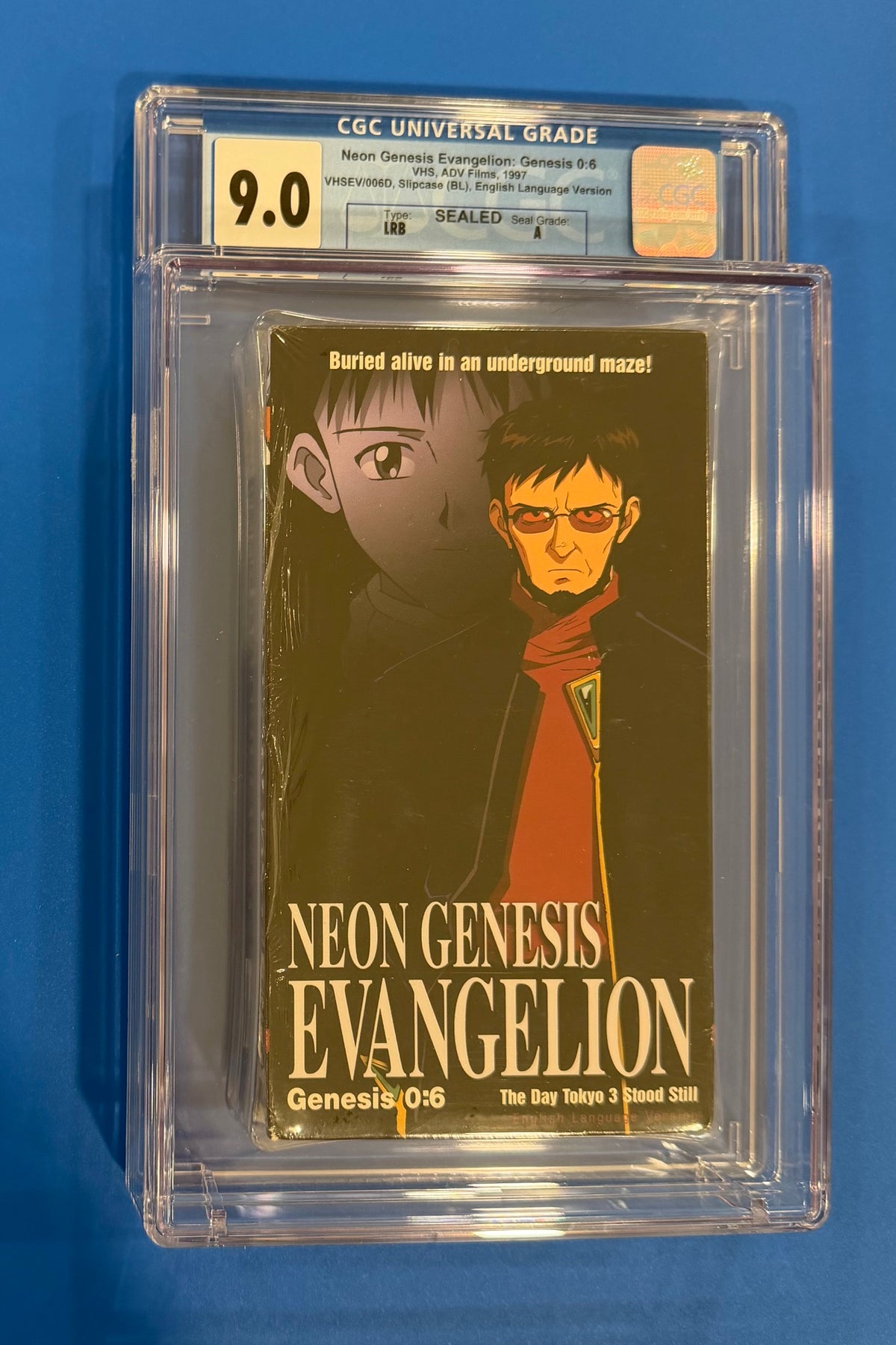 Neon Genesis Evangelion VHS Volumes 1-13 Set English Dub Most CGC Graded Sealed