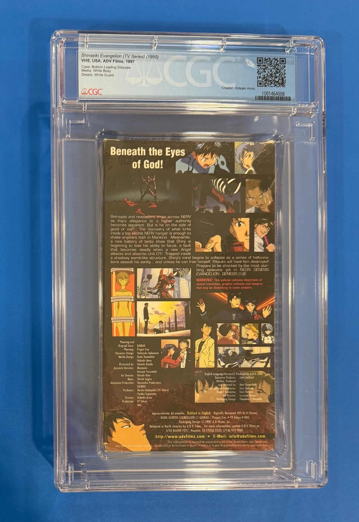 Neon Genesis Evangelion VHS Volumes 1-13 Set English Dub Most CGC Graded Sealed