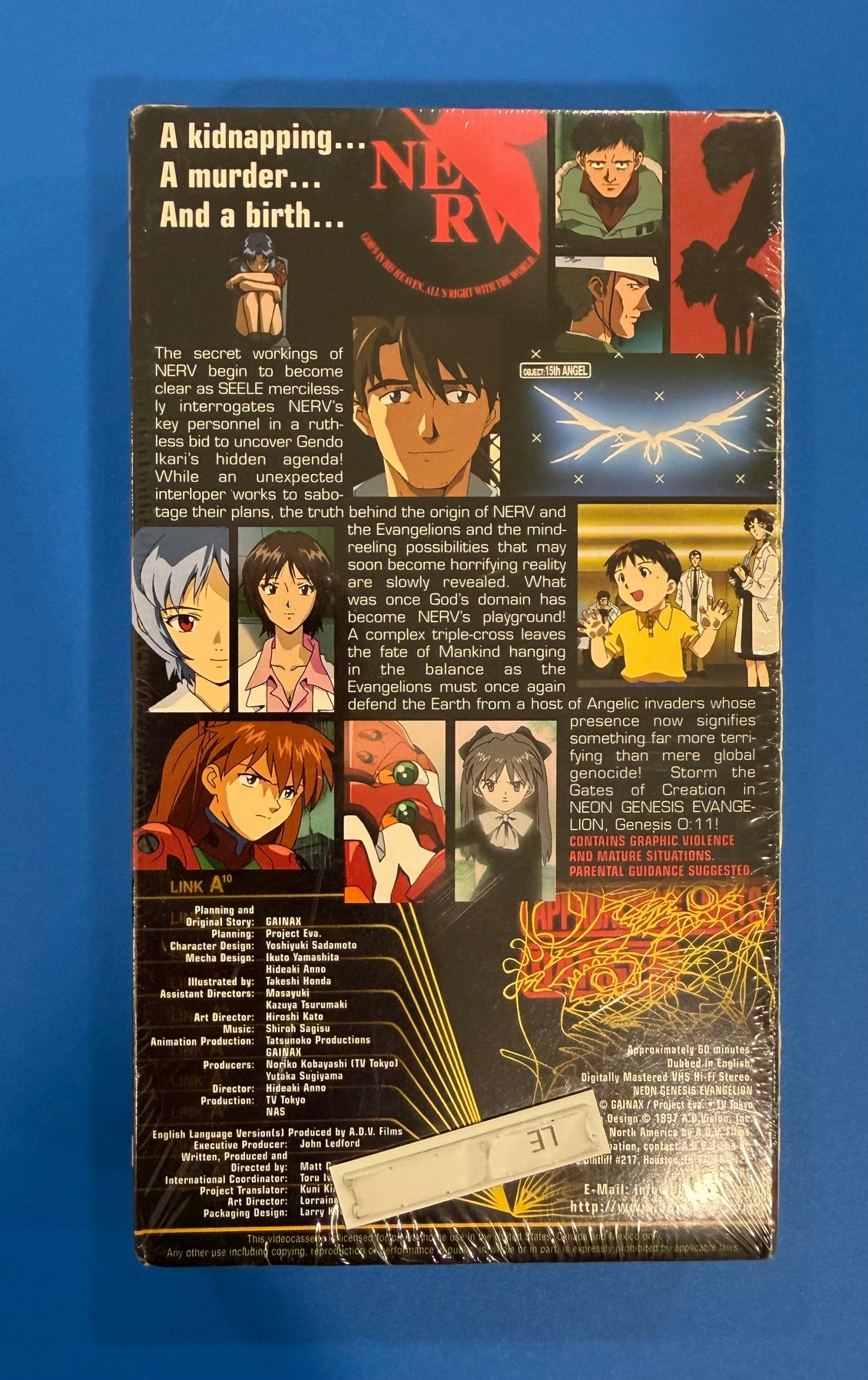 Neon Genesis Evangelion VHS Volumes 1-13 Set English Dub Most CGC Graded Sealed