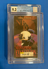 Neon Genesis Evangelion VHS Volumes 1-13 Set English Dub Most CGC Graded Sealed