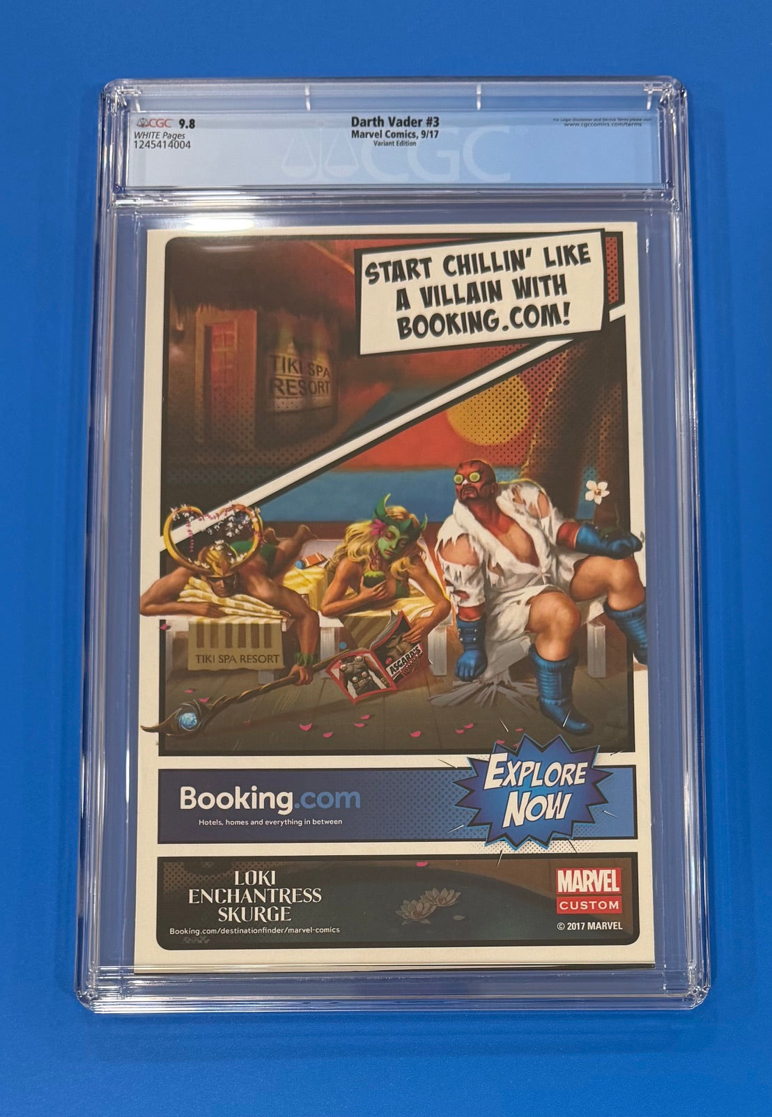 Darth Vader #3 CGC 9.8 Giuseppe Camuncoli 1:25 Variant 2017