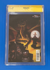 Star Wars Princess Leia #1 CGC 9.8 SS Signed by Greg Horn GameStop Variant