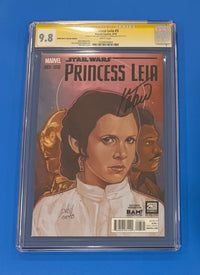 Star Wars Princess Leia #3 CGC 9.8 SS Signed Phil Noto and Mark Waid