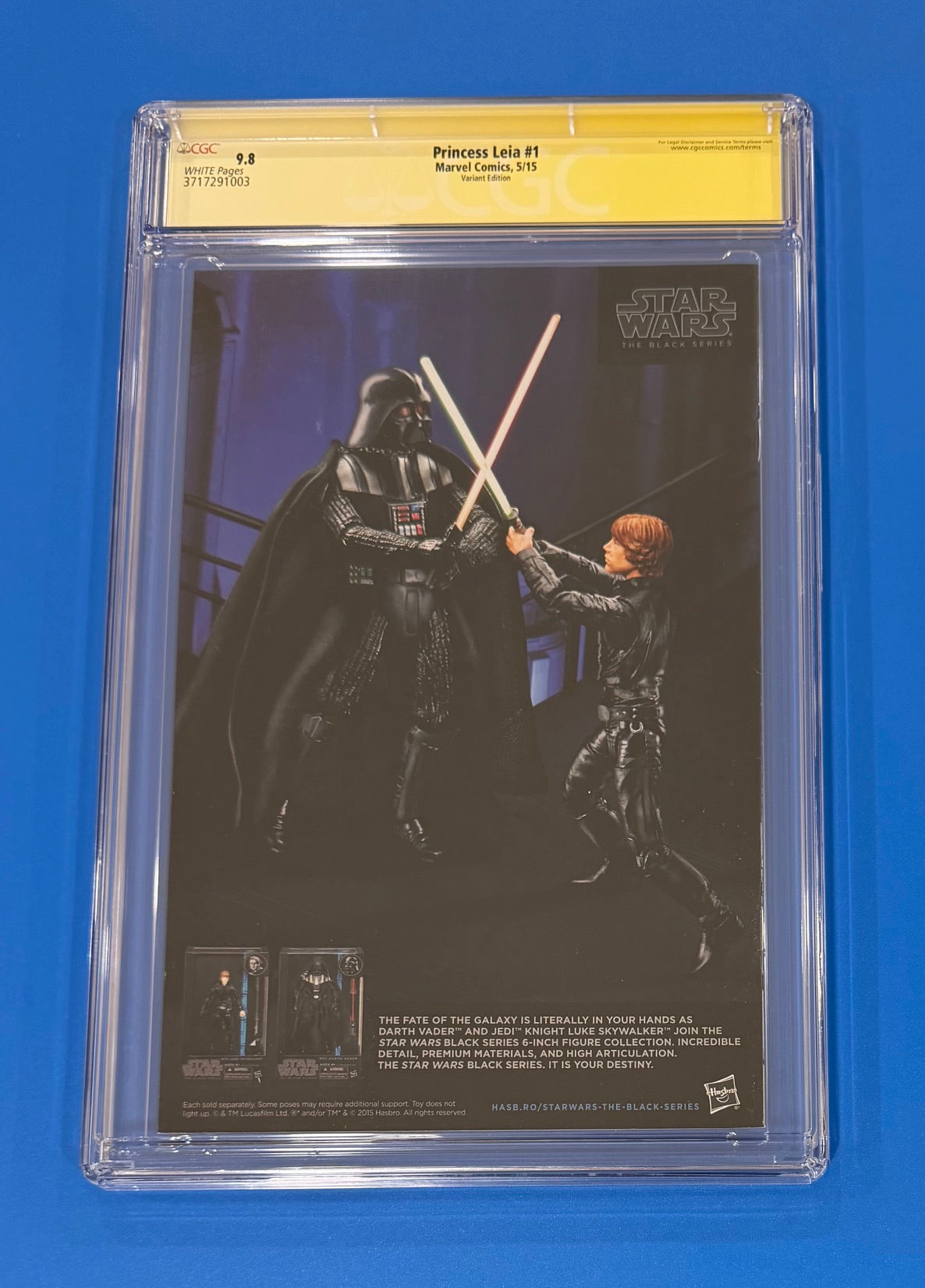 Star Wars Princess Leia #1 CGC 9.8 SS Signed Skottie Young Variant