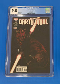 Star Wars Darth Maul #1 CGC 9.8 Marvel 2017 Reis 2nd Print Variant