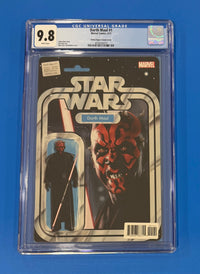 Star Wars Darth Maul #1 CGC 9.8 Action Figure Variant Marvel 2017