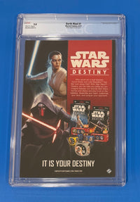 Star Wars Darth Maul #1 CGC 9.8 Action Figure Variant Marvel 2017