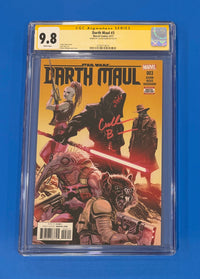 Star Wars Darth Maul #3 CGC 9.8 SS 1st Cad Bane Cover Rafael Albuquerque Variant