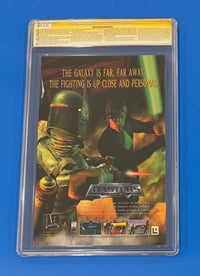 Star Wars Last Command #1 CGC 9.8 SS Signed Timothy Zahn Dark Horse 1997